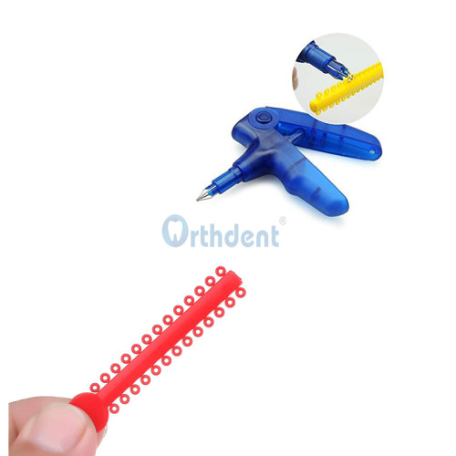 1040 Pcs Multicolored Braces Rubber Bands Orthodontic Ligature Ties O-Rings Elastic - Foto 9