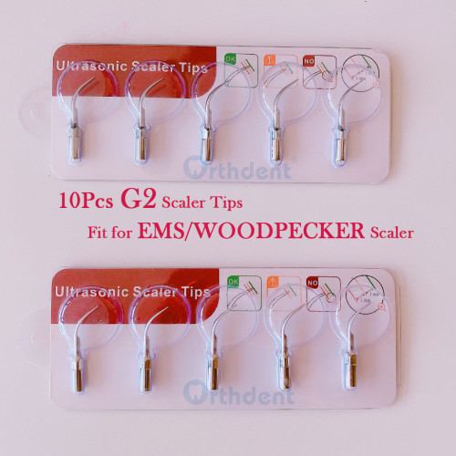 10Pcs Dental Scaler Tips G1--G7 Fit for EMS/WOODPECKER for Endo Treatment Instrument Equipment