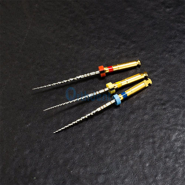 3Pcs/Pack Dental Only One File / Three Taper Files Endodontic Instruments Dentist Tools Assorted 21/25 MM