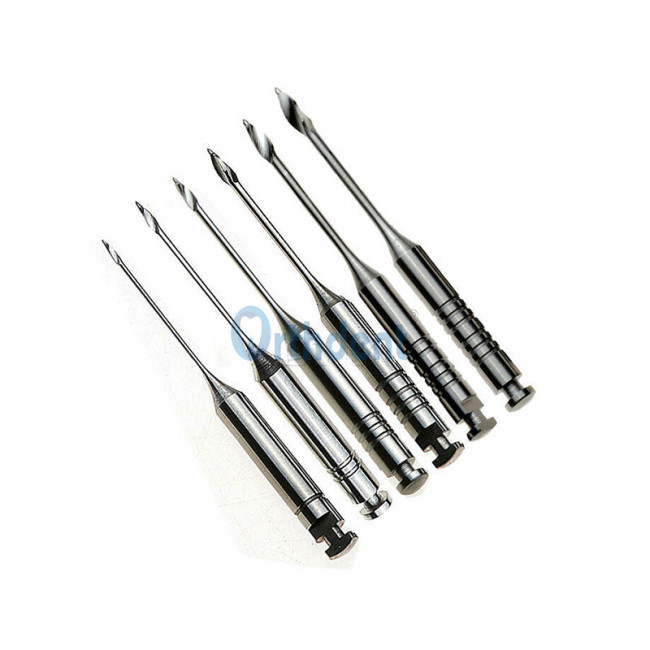 6Pcs/Box Dental Gates Drills/Endodontic Pesso Reamers 28/32 Mm Assorted Size #1-6 For Endodontic Root Canal