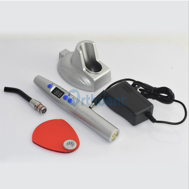 Dental 5W High Power Battery Chargeable Dental LED Light Lamp 1000mw/cm2 Three Working Mode