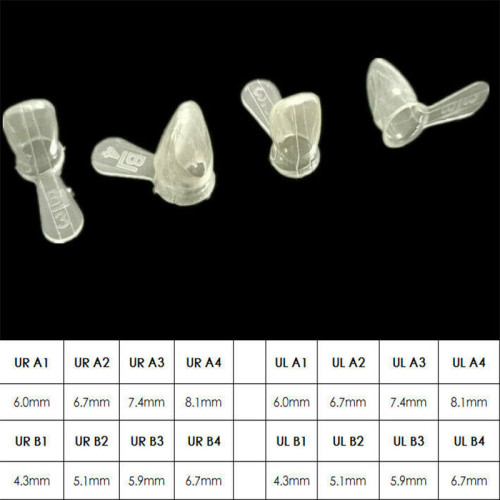 5Pcs/Set Dental Transparent Crowns Form Anterior Strip Teeth Crown For Kids