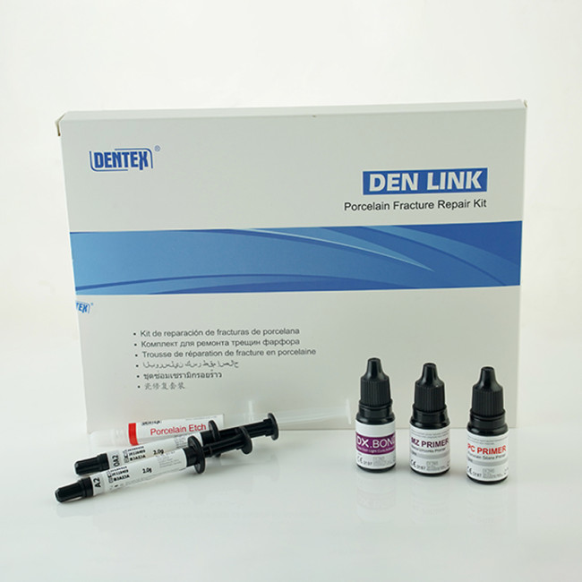 DENTEX Dental Special Porcelain Primer Repair Kit Multifunctional High Quality