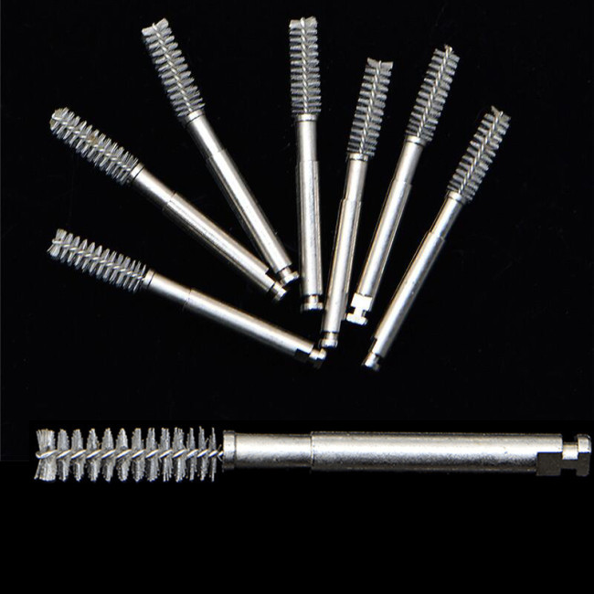 100Pcs/Box Dental Root Canal Cleaning Brush Dentist Tools Dental Lab Materials