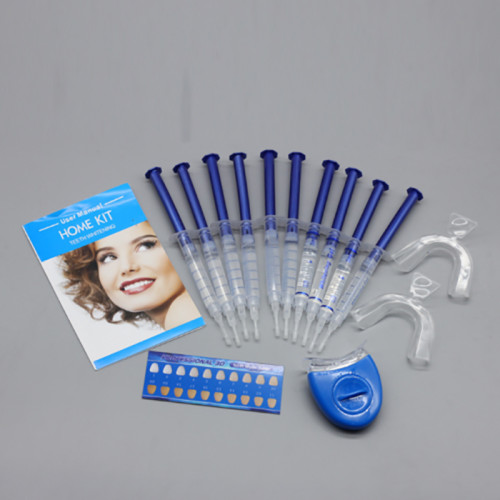 10 Pcs/Pack Teeth Whitening Gel Kit Dental Oral Care Teeth Whitening Set Cold Light Tooth Care