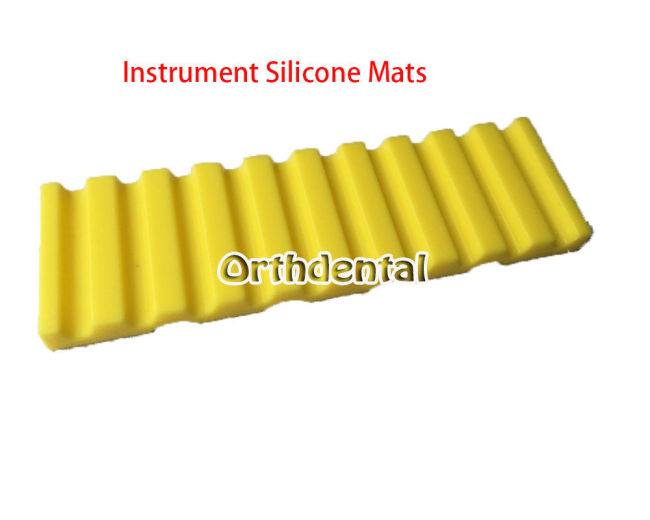 Dental Instrument Holder Non-slip Silicone Mats Dental Clinic 4 Colors Available