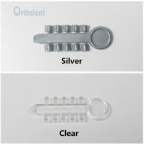 20 Pcs/Pack Orthodontic Dental Elastics Rotation Wedge Rotating Rubber Pad Dentist Tools