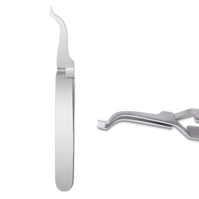 Orthdent 1 Pc Dental Bracket Tweezers Remover for Braces Wise Linkers Aligner Bonding Bracket Forcep Pliers