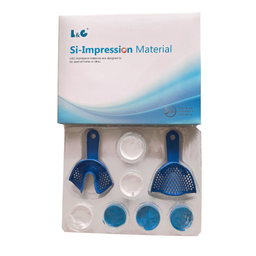 Teeth Impression Putty Silicone Material Tray Teeth Molding Kit
