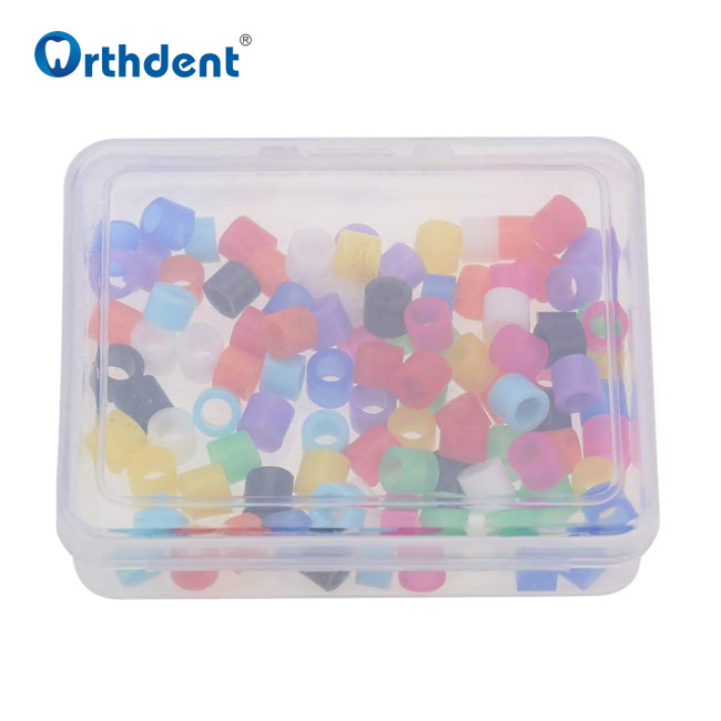 Dental Mix Color Code Rings Marker Autoclave Silicone Colorful Recognition Orthodontics Dentistry Instruments