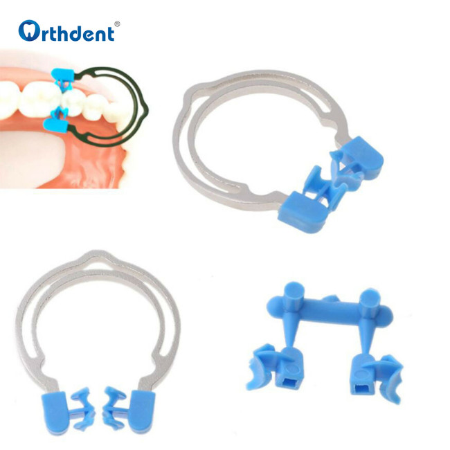 1 Set Dental Forming Sheet Clip Dentistry Sectional Contoured Matrix Clips Matrice Clamps Autoclave Dentist Materials