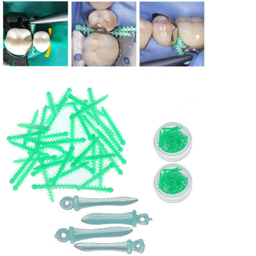Dental Interdental Wedges Dentistry Adaptive Wedge Autoclave Medical Silicone Sectional Matrix System Dentist Materials