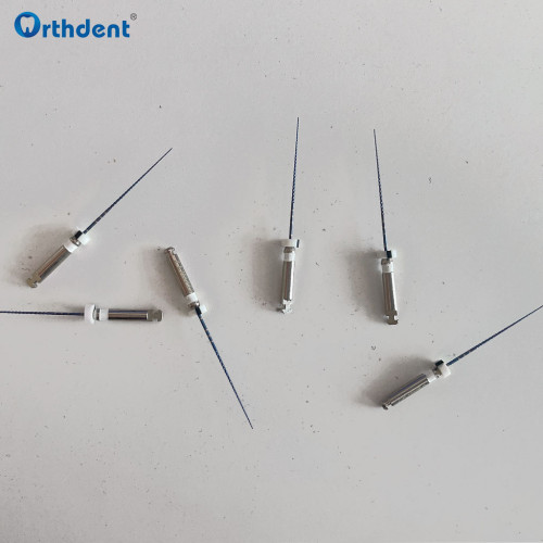 6Pcs Dental Path Files NiTi Root Canal File Rotary Cleaning Autoclave TF System Dentistry Tools