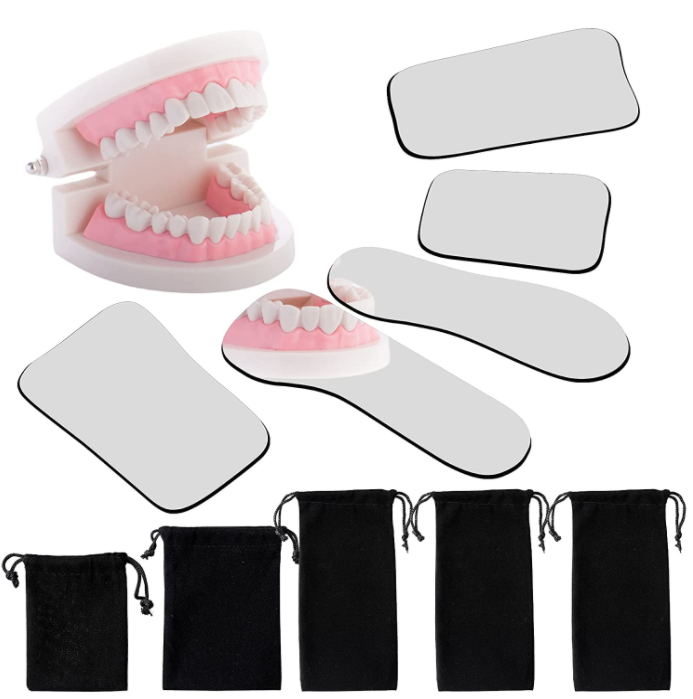 1 Set Dental Intraoral Orthodontic Photography Mirrors Stainless Steel