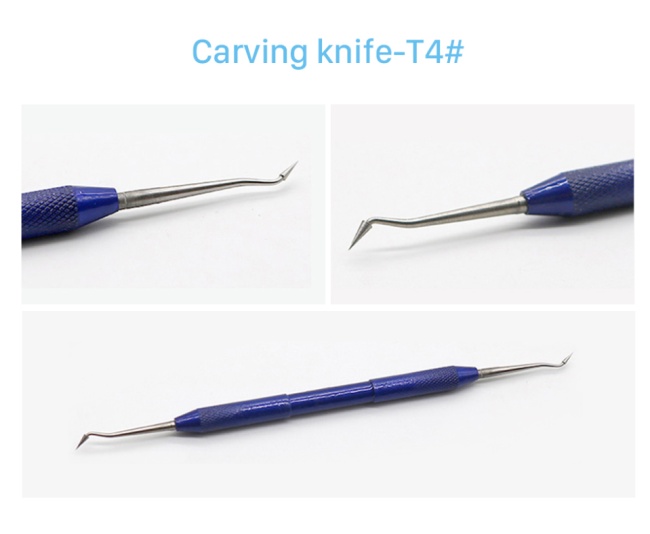 1Pcs Dental Lab Carve Knife Handle Wax Plaster Carving Tools Stainless Steel 8 Sizes to Choose