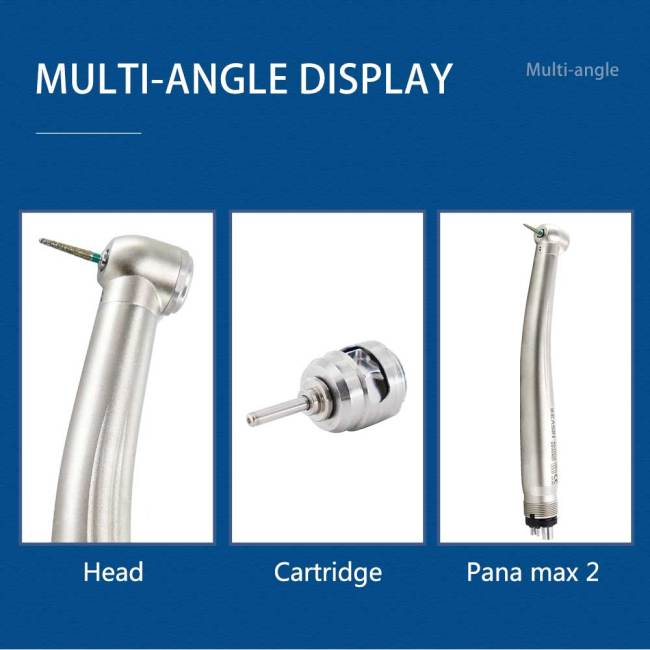 1Pcs NSK Style Dental High Speed Handpiece Air Turbine Push Button PANA Max 2 M4 B2 Oral Therapy Equipments Dentistry Lab Tools