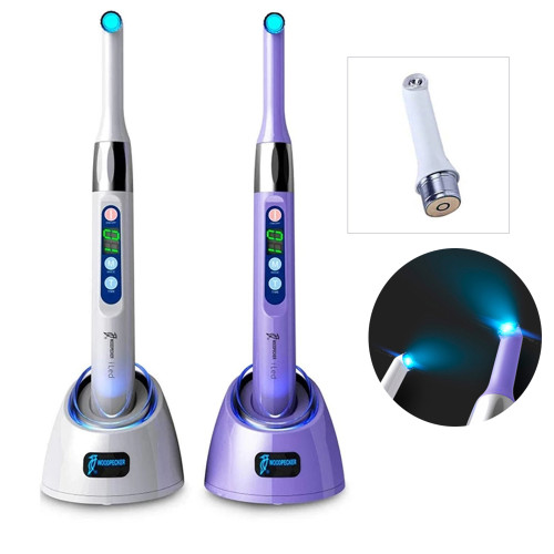 Woodpecker Curing Light 1 Second Cure Lamp Cordless DTE ILED Plus Metal Head Dental Wireless