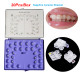 Dental Monocrystalline Sapphire Ceramic Bracket Brace Mini Roth 022 MBT 022 Hooks 345