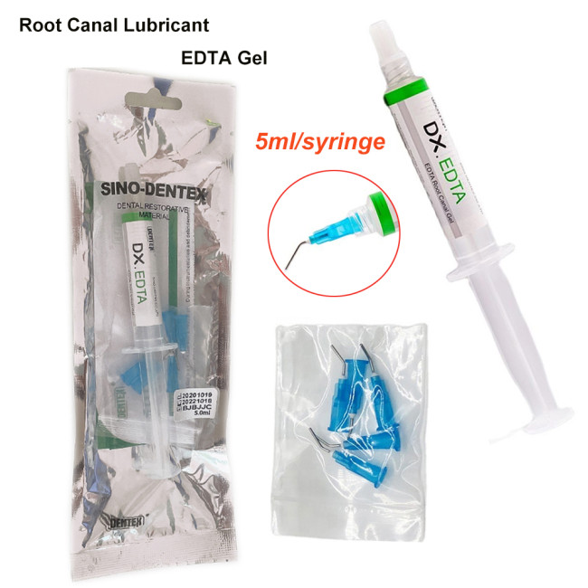 Orthdent 1Pcs/Set DENTEX Dental Root Canal Lubricant EDTA Gel  Enlargement 5ml Dentistry Lab Teeth Oral Therapy Materials Supply