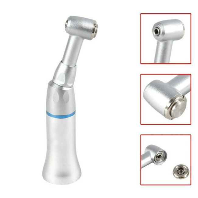1 Pcs Dental Air Low Speed Handpiece Contra Angle Push Button E-type EX-6B NSK Style Dentistry Lab Tools Micromotor Instrument