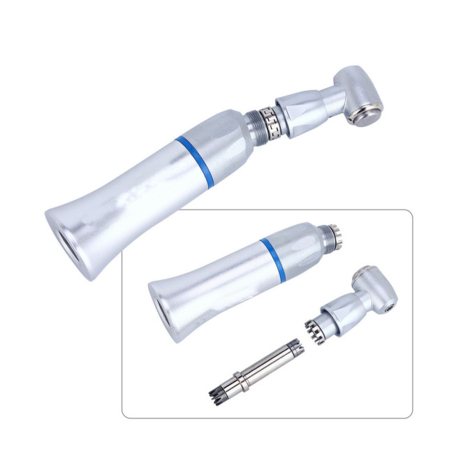 1 Pcs Dental Air Low Speed Handpiece Contra Angle Push Button E-type EX-6B NSK Style Dentistry Lab Tools Micromotor Instrument