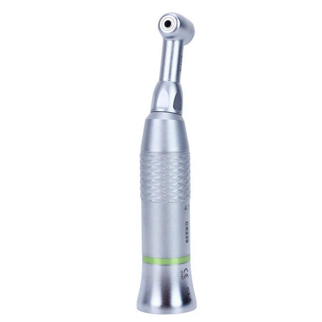 1Pcs/Box YUSENDENT Contra Angle Low Speed Handpiece 4:1 Reduction Dental Push Button Endodontic CX235 C3-4 Dentistry Instrument