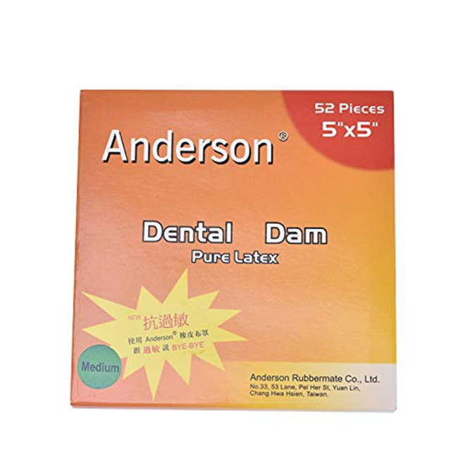 1 Box Dental Pure Latex Rubber Dam Anti-allergy 52pcs/36pcs Large/Medium Size Dam Dentistry Oral Hygiene Restoration Tools