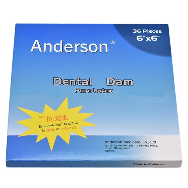 1 Box Dental Pure Latex Rubber Dam Anti-allergy 52pcs/36pcs Large/Medium Size Dam Dentistry Oral Hygiene Restoration Tools