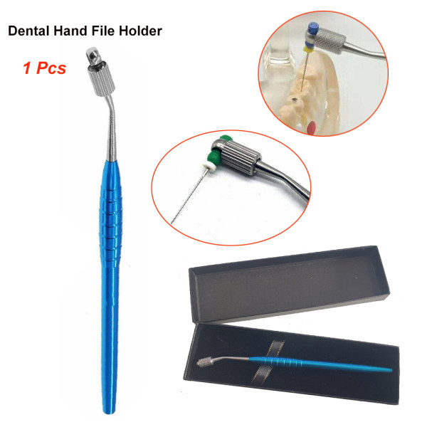 Orthdent 1 Pcs Dental Hand Files Holder Endodontic Autoclavable H/K/R/C File Hand Use Root Canal Treatment Instruments Dentist Tools