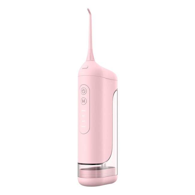 Portable Electric Oral Irrigator Water Flosser 4 Modes 170ml Rechargeable Jet Floss Pick 2 Tips Dentistry Tooth Cleaning Tools