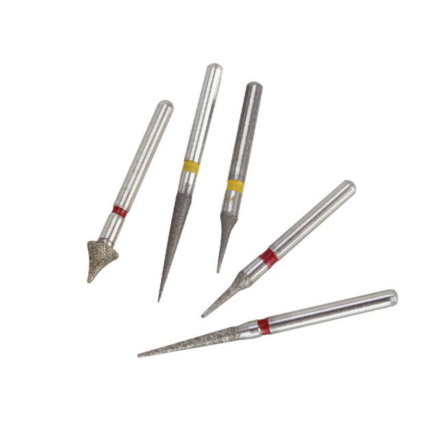 5 Pcs/Box Dental High Speed Diamond Burs Drill Interproximal Enamel Reduction Grinding Polishing Dentistry Lab Orthodontic Tools