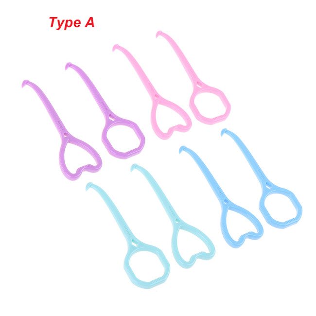 Orthdent 8Pcs/Set Dental Aligner Remove Invisible Removable Clear Braces Plastic Hook Oral Care Dentist Orthodontic Removal Tool