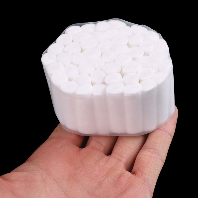 100Pcs/Bag Dental Disposable Cotton Rolls Tooth Care High-purity Absorbent Teeth Whitening Dentist Surgical Materials Consumable
