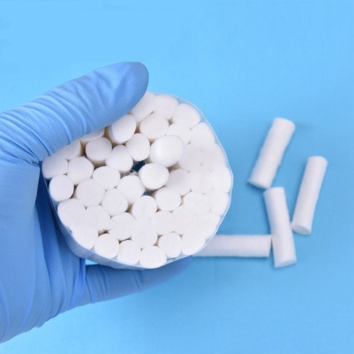 100Pcs/Bag Dental Disposable Cotton Rolls Tooth Care High-purity Absorbent Teeth Whitening Dentist Surgical Materials Consumable