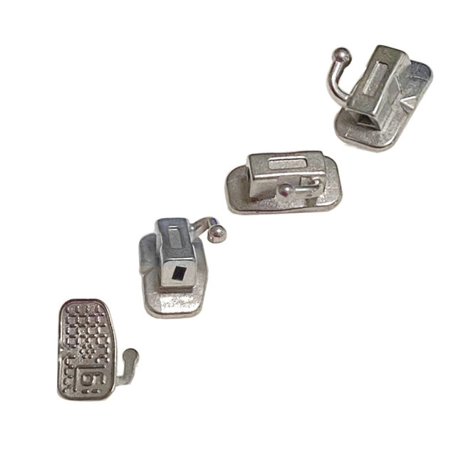 100Sets/Box Dental 1st Molar Roth 022 Buccal Tube Orthdent Bondable Non-Convertible Monoblock