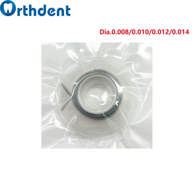 Orthdent Open/Close Spring Roll Niti  Coil Wires Elastic 915 mm Dia 008/010/012/014