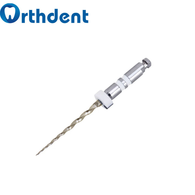 3Pcs/Set Dental Root Canal Retreatment Files Engine Use NITI  Endo Motor D-files D1-D3 Silver/Gold 25Mm Endodontic