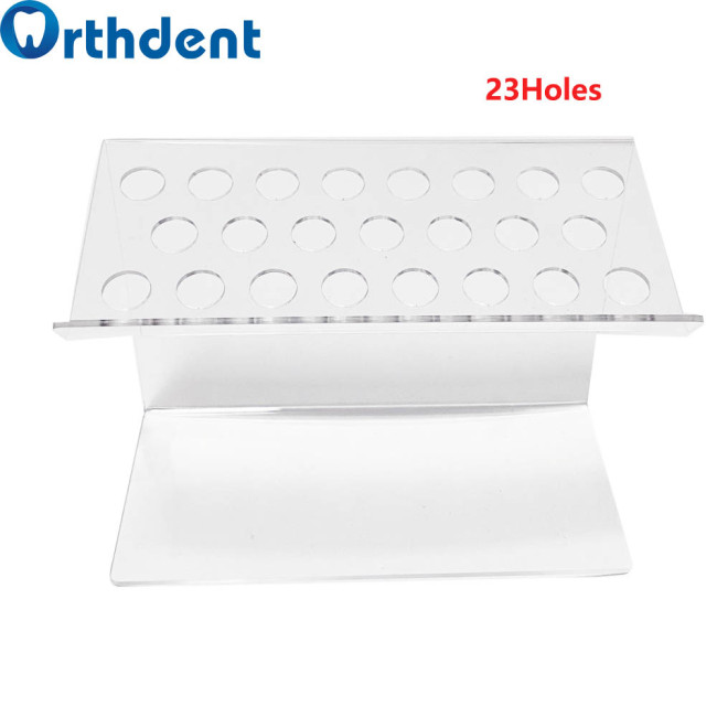 Dental Acrylic Resin Composite Syringe Holder Organizer Adhesive 12 Holes/23 Holes/21 Holes