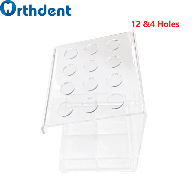 Dental Acrylic Resin Composite Syringe Holder Organizer Adhesive 12 Holes/23 Holes/21 Holes
