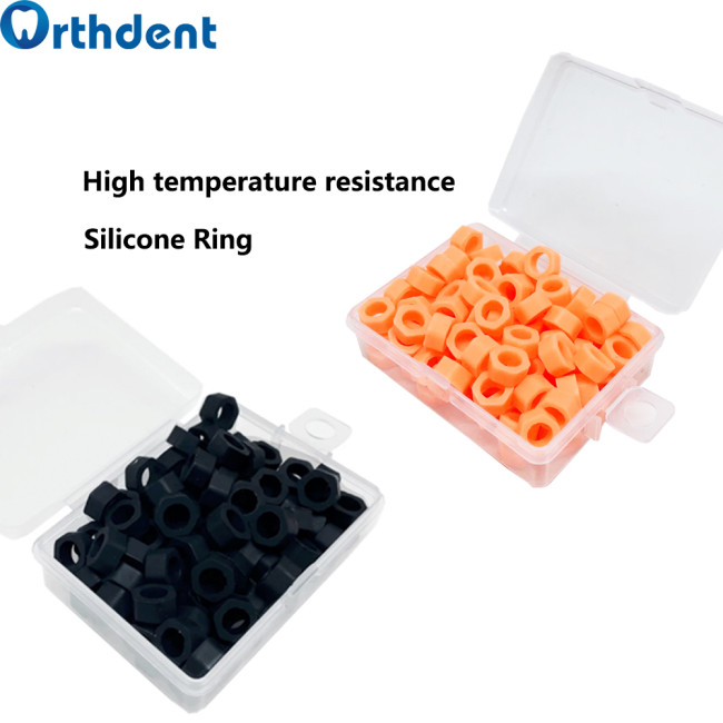 Dental 100Pcs Color Code Ring Autoclavable Circle Identification Instrument Diameter 6mm/4mm