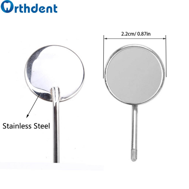 Stainless Steel Dental Mouth Mirror Oral Care Tool for Dentist #4