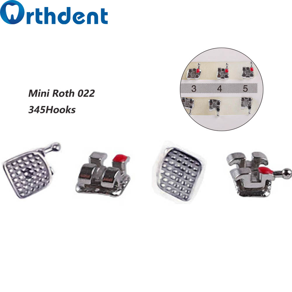 Pack 20 Pezzi Brackets Ortodontici Mini Roth/MBT - Pack Da 20 - Foto 5