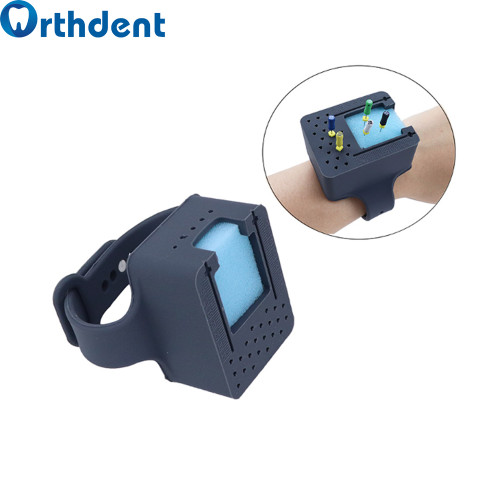 Orthdent 1 Box Endo Root Canal File Watch Wrist Measuring with 11 Sponge Blocks Stand Endodontic Files 