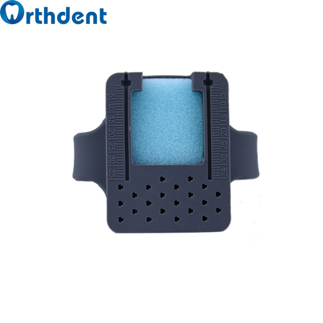 Orthdent 1 Box Endo Root Canal File Watch Wrist Measuring with 11 Sponge Blocks Stand Endodontic Files