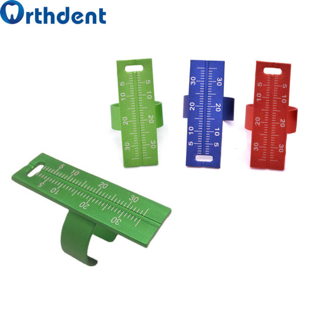Orthdent 1Pcs Endodontic Dental Measuring Finger Ring Rulers