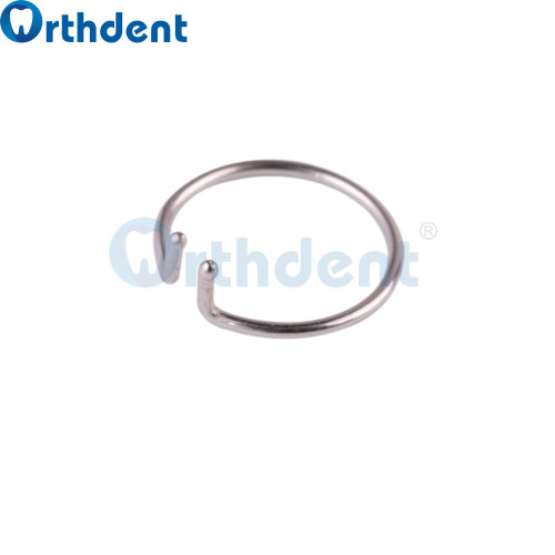 100Pcs/Box Dental Red Matrix Sectional Contoured Metal No.1.398 + Plier + silicon rubber