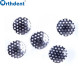 10Pcs/Pack Dental Orthodontic Lingual Button Strong Bondable Hollow Out Buttons Round Base Dentistry Ortho Materials
