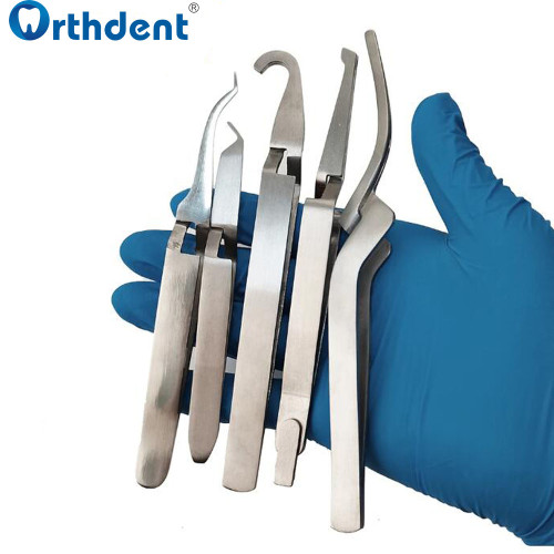 1Pcs Dental Orthodontic Bracket Tweezer Buccal Tube Bonding Placer Dentistry Articulating Paper Tweezers For Teeth Care Tools