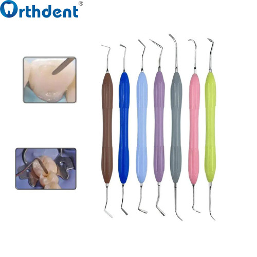 Dental Aesthetic restoration Set Composite Resin Filling Spatulas Resin Filler Spatula Dental Instrument Autoclavable