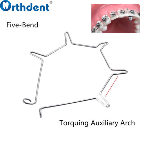 50Pcs/10Bag Dental Orthodontic Five curved Anterior teeth torque spring, Large /Medium/Small